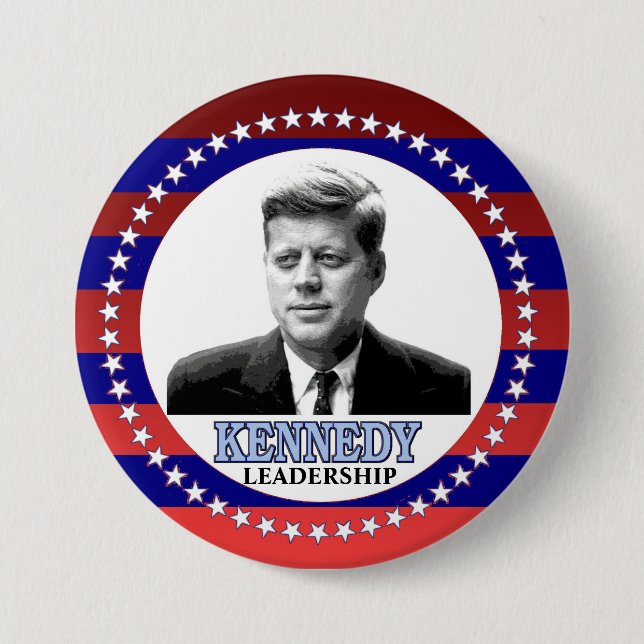 JFK PINBACK BUTTON (Front)