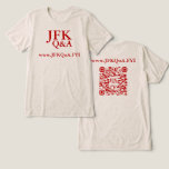 JFK Q&amp;A Tri-Blend SHIRT