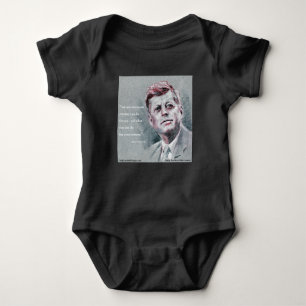 JFK & Quote Baby Bodysuit