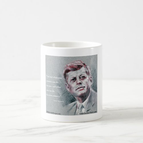 JFK  Quote Coffee Mug