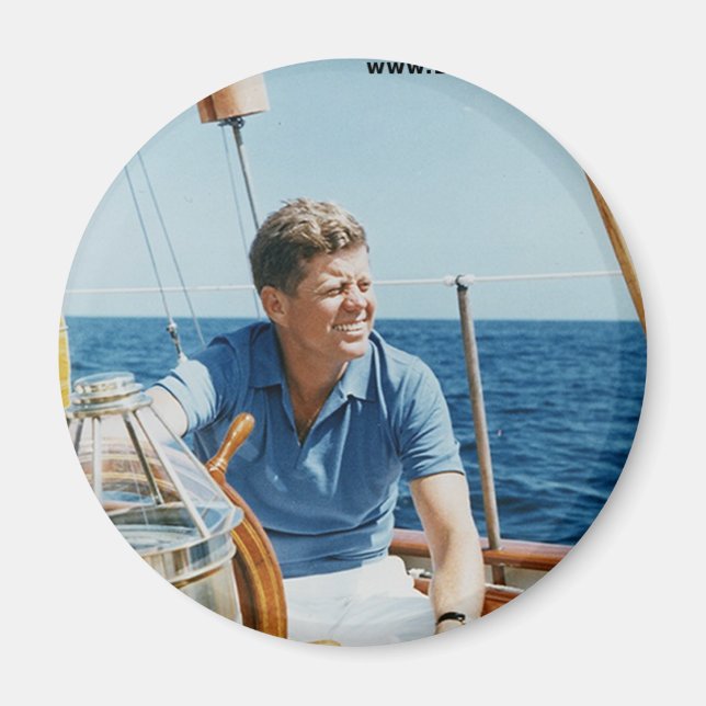 JFK Sailing Magnet (Front)