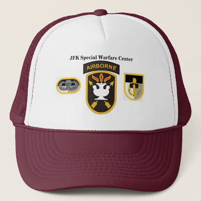 JFK Special Warfare Center Hat (Front)