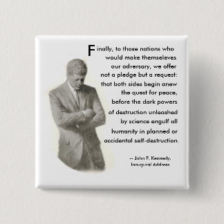 JFK Square Button