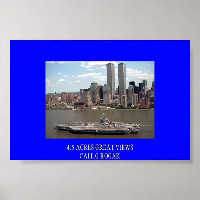 JFK VISITS THE BIG APPLE POSTER (Front)