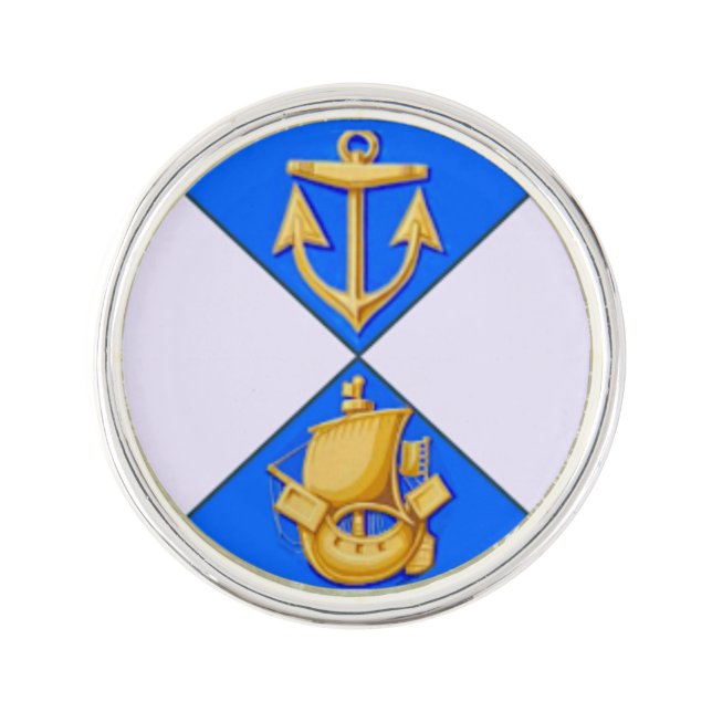 JFN Shield Hat Pin (Front)