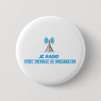 JG radio products Pinback Button