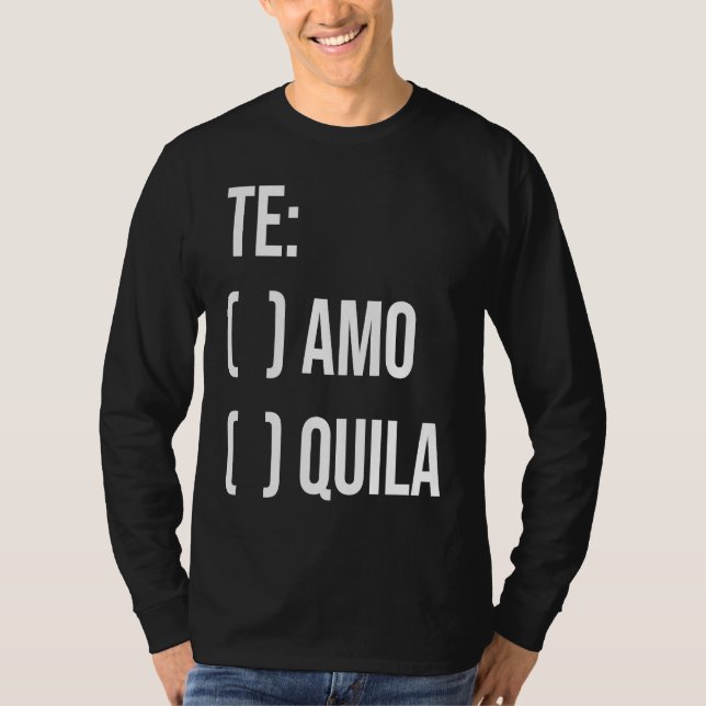 Jga Te Aamo Tequila Bridal Party Bachelorette Enga T-Shirt (Front)