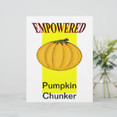 jGibney Empowered Pumpkin Chunker The MUSEUM (Standing Front)