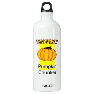 jGibney Empowered Pumpkin Chunker The MUSEUM Zazz Water Bottle
