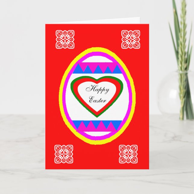 jGibney Happy Easter Egg Card Your Head Bowed (Front)