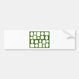 jGibney Your Photos Here Frame The MUSEUM Zazzle Bumper Sticker