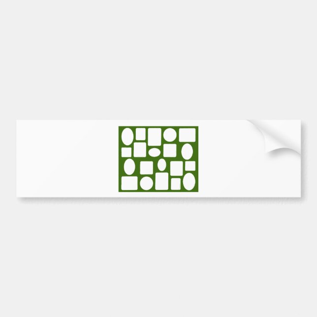 jGibney Your Photos Here Frame The MUSEUM Zazzle Bumper Sticker (Front)