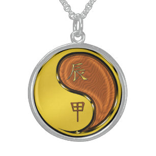 Jia-Chen (Wood Dragon) Sterling Silver Necklace