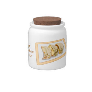 Jiaozi / Chinese dumplings cartoon illustration Candy Jar