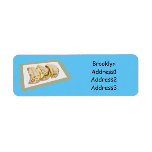 Jiaozi / Chinese dumplings cartoon illustration Label
