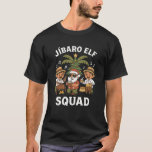 Jibaro Elf Squad Funny Boricua Xmas Swea T-Shirt