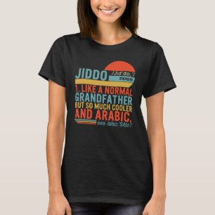 Jiddo Noun Definition Arabic Grandfather Fathers D T-Shirt