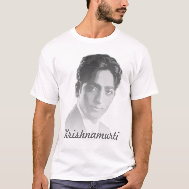 Jiddu Krishnamurti T-Shirt (Front)