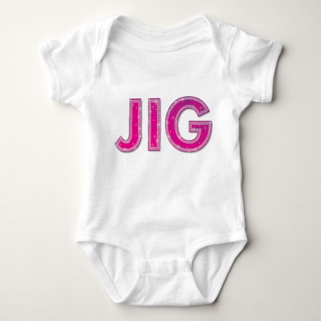 Jig Infant Baby Bodysuit (Front)