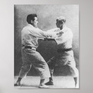 Jigoro Kano and Kyuzo Mifune Poster
