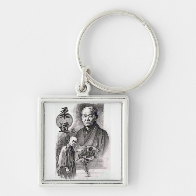 Jigoro Kano keychain (Front)