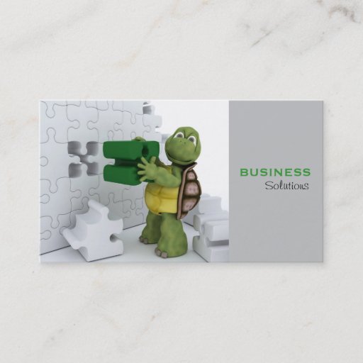 Customizable Jigsaw Business Card