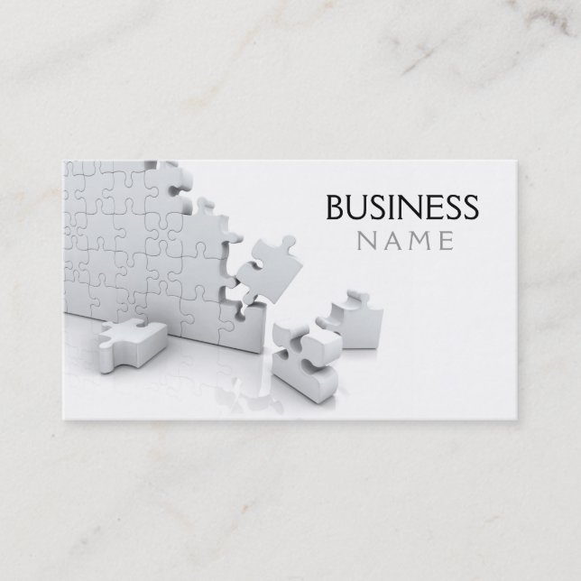 Jigsaw Business Card (Front)