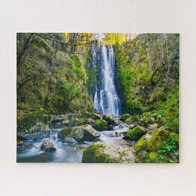 Jigsaw Cascade Falls Mission British Columbia. Jigsaw Puzzle (Horizontal)