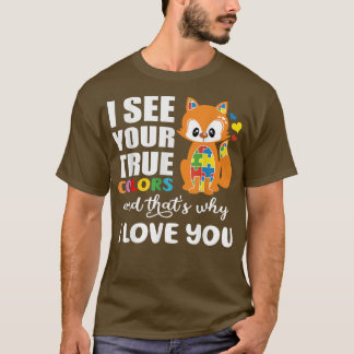 Jigsaw Fo Puzzle Autism Awareness Day I See Your T T-Shirt