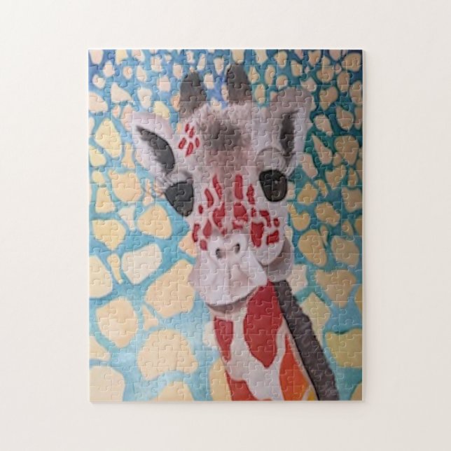 Jigsaw Giraffe Puzzle (Vertical)