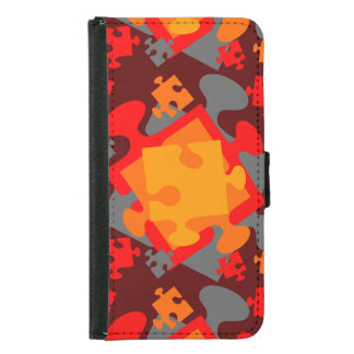 Jigsaw Jumble Samsung Galaxy S5 Wallet Case