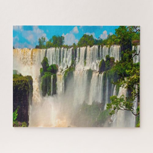 Jigsaw of Iguazu falls Argentina Jigsaw Puzzle