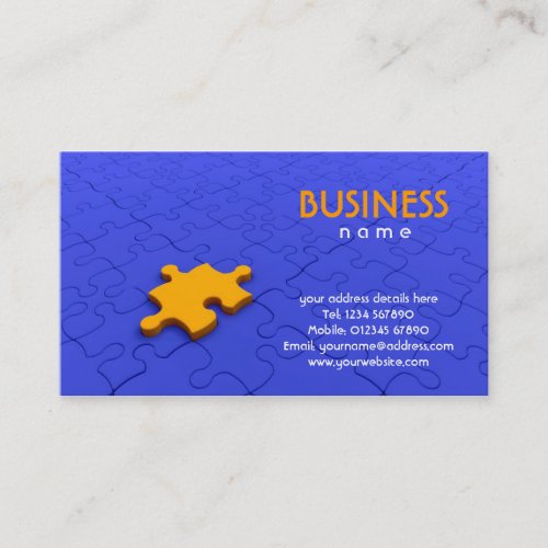 Jigsaw Piece Business Card