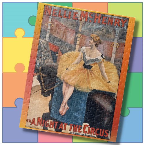 Jigsaw Puzzle _ A Night at the Circus _ Vintage