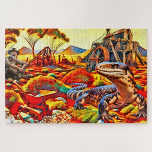 Jigsaw Puzzle Art Kalgoorlie Goldfields