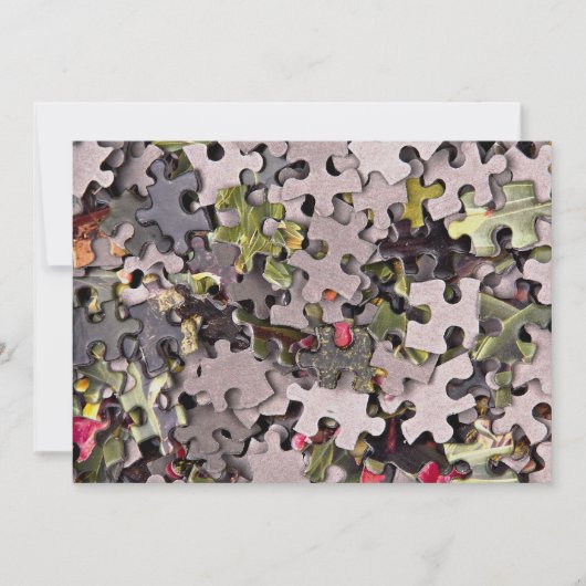 Jigsaw puzzle background (Front)