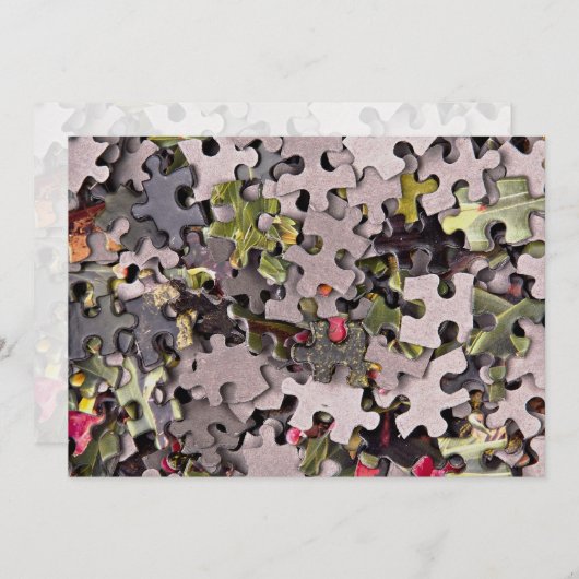 Jigsaw puzzle background (Front/Back)