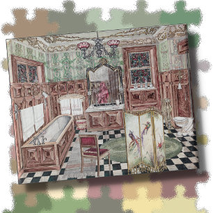 JIGSAW PUZZLE - Bathroom - P. Harnly