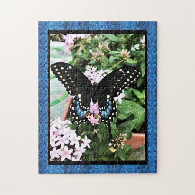 JIgsaw Puzzle Black Swallowtail (Vertical)