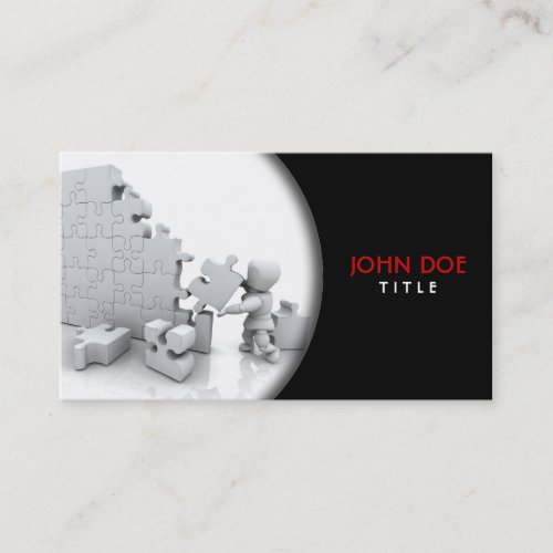 Jigsaw Puzzle Business Card