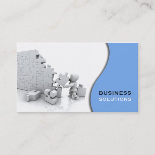 Customizable Jigsaw Puzzle Business Card