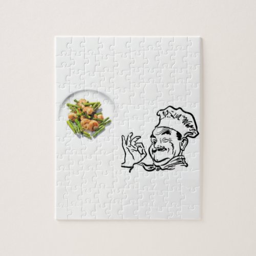 Jigsaw Puzzle Chef