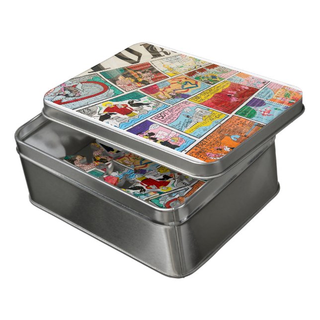 Jigsaw Puzzle City Photo, Unique Housewarming Gift (Lid Open)