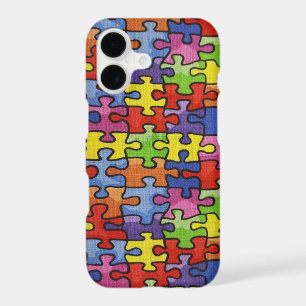 Jigsaw Puzzle Fabric iPhone 17 Case