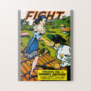 JIGSAW PUZZLE - Fight Comics #47 Comic Book Cover