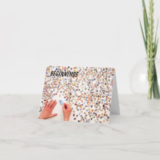 Jigsaw puzzle - Folded Greeting Card