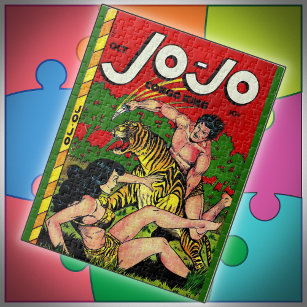 Jigsaw Puzzle - Jo-Jo Congo King#20 Comic Bk Cover
