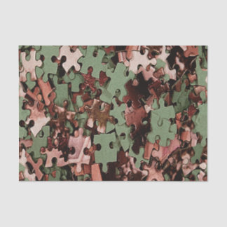 Jigsaw Puzzle Novelty Tissue Paper