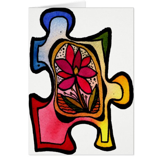 Jigsaw Puzzle Piece 11 Cards (Front)