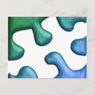 Jigsaw Puzzle Piece Invitation